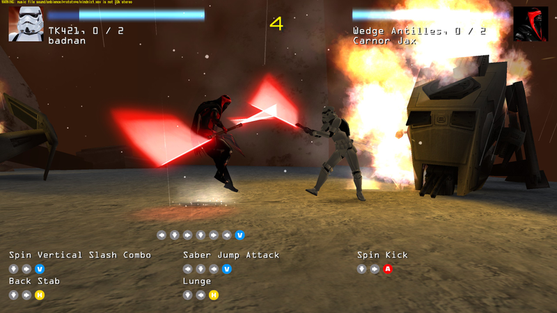 Illustration for article titled Mod Turns Star Wars Shooter Into 2D Fighter